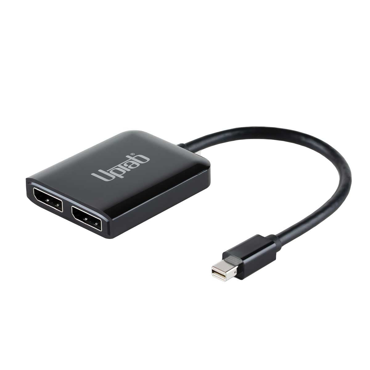 Mini DisplayPort 1.2a to 2-Port DisplayPort 4K Adapter